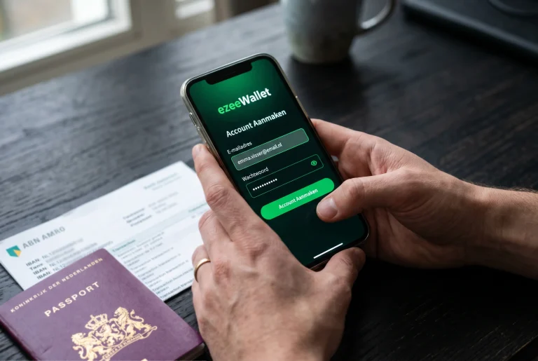eZeeWallet account aanmaken registratie en verificatie stappen voor Nederlandse gebruikers