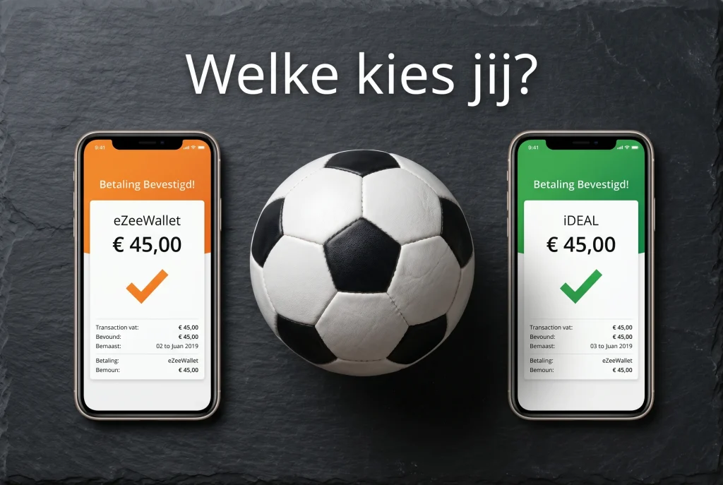 eZeeWallet versus iDEAL – vergelijking betaalmethoden voor wedders